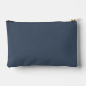 Monogram Moderne Elegante Kalligrafie Navy White Etui (Achterkant)