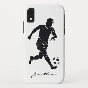 Monogram Moderne Football Sport Player Sport Case-Mate iPhone Case