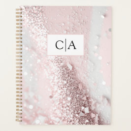 Monogram Moderne Glitter Planner