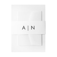 Monogram Moderne Klassieke elegante eenvoudige bui