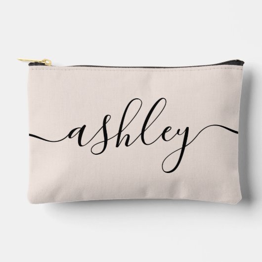 Monogram Moderne Minimalistische Kalligrafie Scrip Etui (Voorkant)