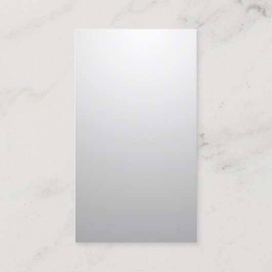 Monogram Moderne Pianist Muzikant Muziek Visitekaartje (Achterkant)