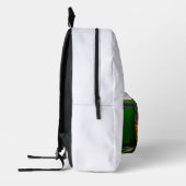 Monogram moderne typografie bedrukte rugzak (Links)