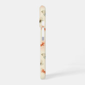 Monogram Moderne Waterverf Vlinders iPhone 16 Hoesje (Linkerkant)