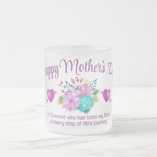 Monogram Moederdag Matglas Koffiemok (Center)