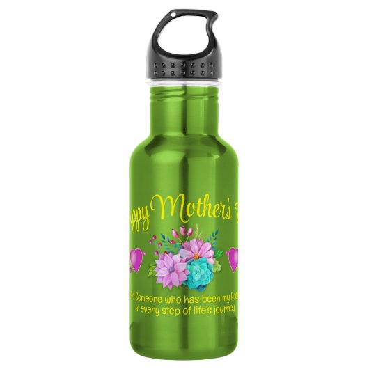 Monogram Moederdag Waterfles (Voorkant)