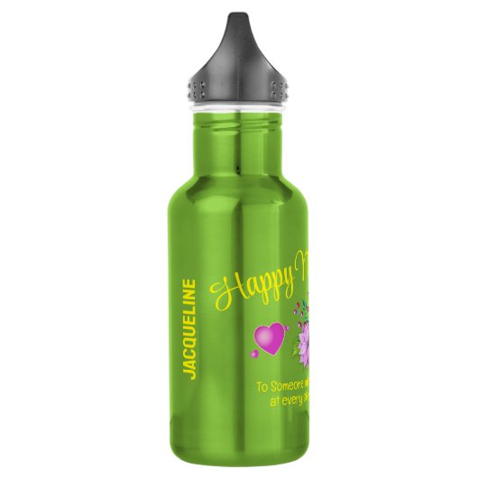 Monogram Moederdag Waterfles (Links)