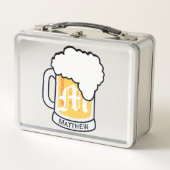 Monogram Mok en naam van de voorste bier (Voorkant)