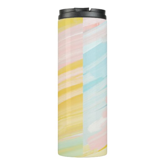 Monogram mok van geblazen schilderij geïsoleerde t (Achterkant)