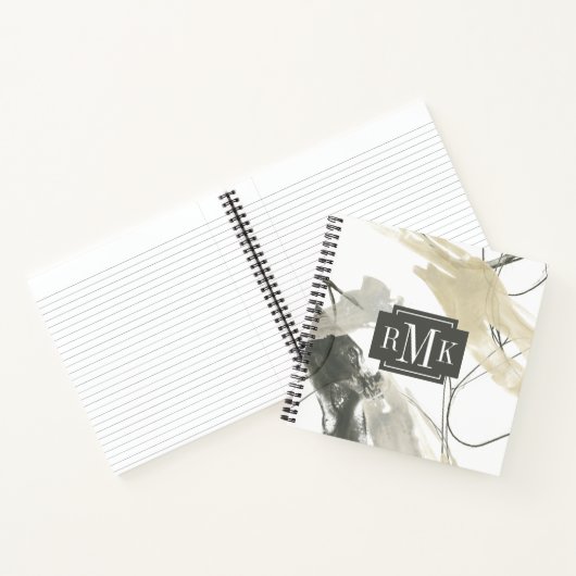 Monogram | Monochrome Momentum Notitieboek (Binnen)