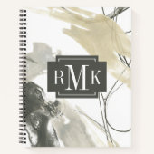 Monogram | Monochrome Momentum Notitieboek (Voorkant)