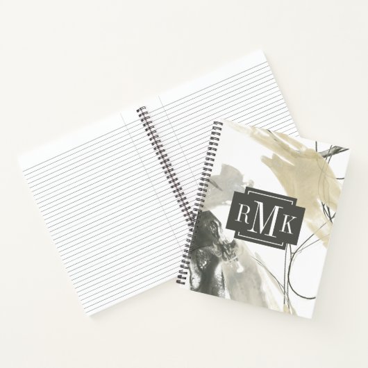 Monogram | Monochrome Momentum Notitieboek (Binnen)
