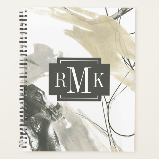 Monogram | Monochrome Momentum Planner (Voorkant)