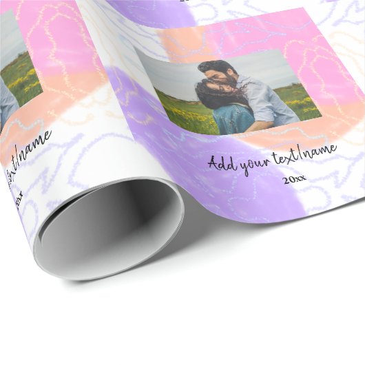 monogram monogram monogram met een eenvoudige, aan cadeaupapier (Rol Hoek)