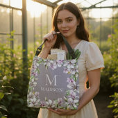Monogram Monogrammen Magnolia Floral Crossbody Tas