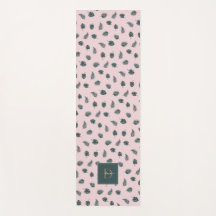 Monogram Monstera Palm Groen Bladeren met Naam