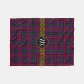 Monogram Montgomery Tartan Fleece Deken (Voorkant (Horizontaal))