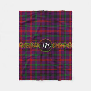 Monogram Montgomery Tartan Fleece Deken