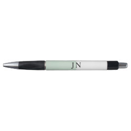 Monogram Mooi Groen Pastel Wit Kleurenblok Pen