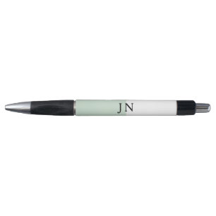 Monogram Mooi Groen Pastel Wit Kleurenblok Pen
