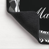 Monogram - MOUSEPAD-ZEBRA STRIPE ONTWERP Muismat (Hoek)