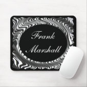 Monogram - MOUSEPAD-ZEBRA STRIPE ONTWERP Muismat (Met muis)