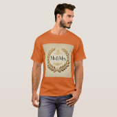 Monogram Mr & Mrs Laurel Mannen Tshirt (Voorkant volledig)