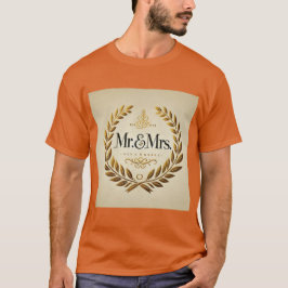 Monogram Mr & Mrs Laurel Mannen Tshirt