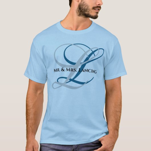 Monogram Mr. & Mrs. Shirt (Voorkant)