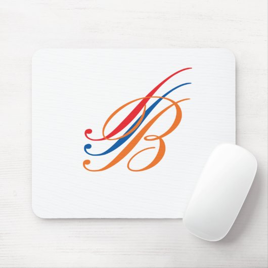 monogram muismat (Met muis)