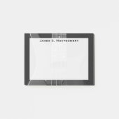 Monogram Music Electric Bass Guitar Post-it® Notes (Voorkant)