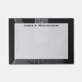 Monogram Music Elektrische Basgitaar Post-it® Notes