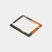 Monogram Music Elektrische Goud Basgitaar Snaar Post-it® Notes (Schuin)