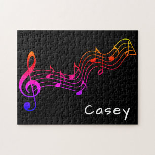 Monogram muziek hard uitdagend het Kwaad Extreme J Legpuzzel