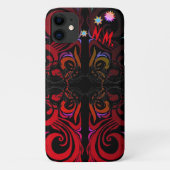 Monogram Mystery Star Case-Mate iPhone Case (Achterkant)