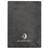 Monogram Mystical Celestial Luna Moth Klembord (Achterkant)