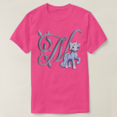 Monogram N Aangepaste Unicorn T-shirt (Design voorkant)