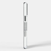 Monogram Naam 3 Foto Collage Trendy Modern Case-Mate iPhone Case (Achterkant / Rechts)