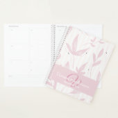 Monogram Naam Afspraak Boek Roos 2025 Planner (Display)