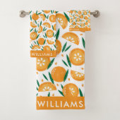 monogram, naam, bad handdoek (Insitu)