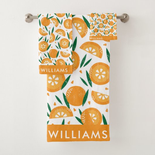 monogram, naam, bad handdoek (Insitu)