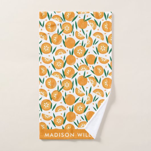 monogram, naam, bad handdoek (Handdoek)