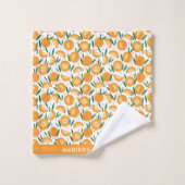 monogram, naam, bad handdoek (Wasdoekje)