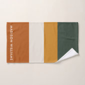 monogram, naam, bad handdoek (Handdoek)