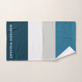 monogram, naam, bad handdoek (Handdoek)