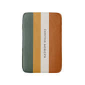 monogram, naam, badmat (Voorkant Verticaal)