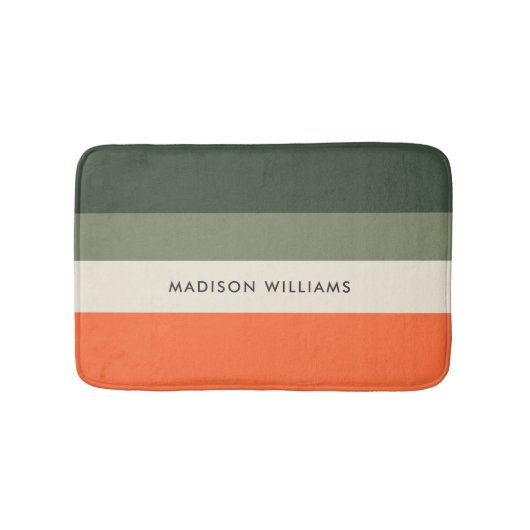 monogram, naam, badmat (Voorkant)