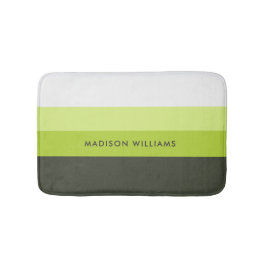 monogram, naam, badmat