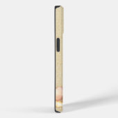 Monogram Naam Beach Sand Seashells Case-Mate iPhone Case (Achterkant / Rechts)