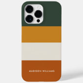 monogram, naam, Case-Mate iPhone case (Achterkant)